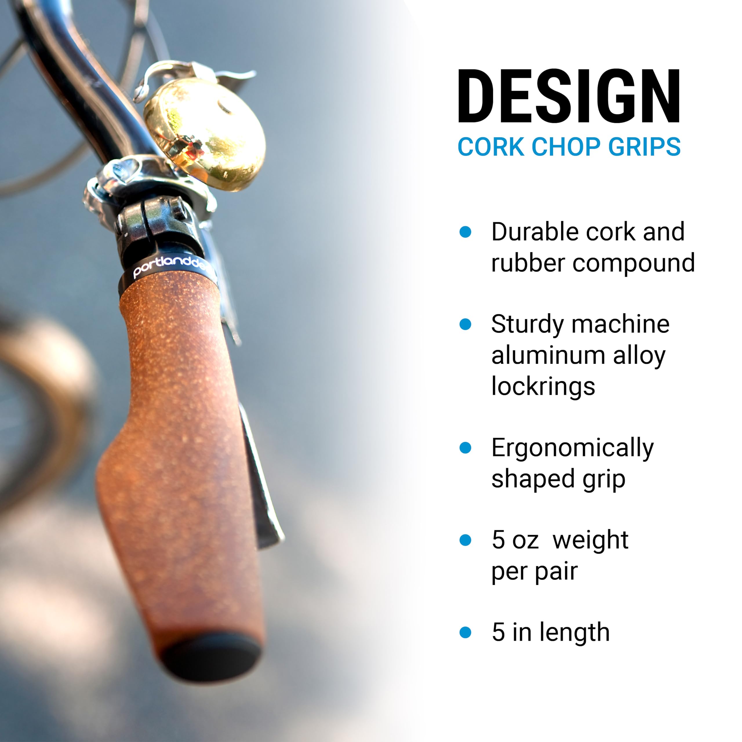 Amazon | Portland Design Works コルクチョップグリップ、自転車